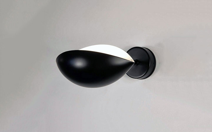 Eye Wall Lamp by Serge Mouille Wall Lamps